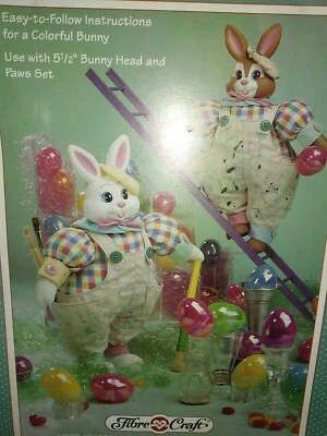 Rembrandt Rabbit Doll Pattern Book Easter Bunny Craft Sewing - Image 1 of 3
