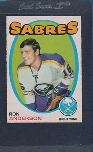 1971/72 OPC O-Pee-Chee #163 Ron Anderson Sabres NM *948 - Picture 1 of 1