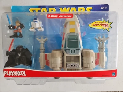 PLAYSKOOL Hasbro STAR WARS X-WING ADVENTURE Jedi Force Acción 2002 Nuevo Foto 1 de 2