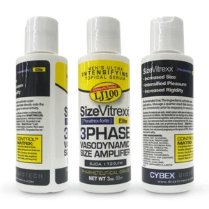 SizeVitrexx 3 Phase Vasodynamic Size Amplifier Cream - Picture 1 of 4