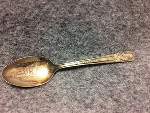 William Rogers Silver Plated 6" President Commemorative Spoon Benjamin Harrison - Picture 1 of 3