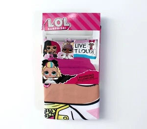 L.O.L. ¡Sorpresa! Funda de almohada reversible individual para niñas Remix Rock Star - Imagen 1 de 4
