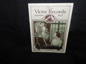 NUEVO CATÁLOGO PUBLICITARIO VICTOR RECORDS 1921 "SEPTIEMBRE 1921" 16 PAGINAS - Imagen 1 de 2