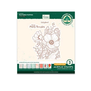 Couture Creations Featured Poppies Photopolymer Stamp Set (3pc)  : Floral Debut  - Bild 1 von 5