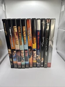 James Bond Dvds Movie Lot 10 Full Movies And 1 Limited Edition Bond Girls Doc - Picture 1 of 24