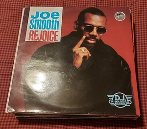 JOE SMOOTH - THE UNFORGETTABLE REJOICE LP 466385 1 D.J.INTERNATIONAL 1990 VG++! - Picture 1 of 1