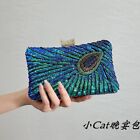 Chinese Vintage Beaded Embroidery Handbag with Beaded Sequins Banquet Handbag