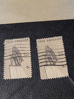 US Stamp Scott# 1359 Leif Erikson Explorer 6c 1968 Used - #3745 - Image 1 of 3