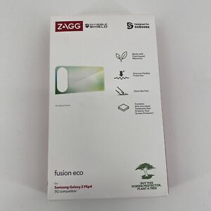 ZAGG Invisible Shield Fusion Eco Screen Protector Samsung Galaxy Z Flip4 5G Comp