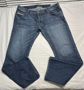 Vintage Diesel Jeans Zatiny Bootcut Mens 40x34 Made in USA Button Fly Low Rise - Picture 1 of 16