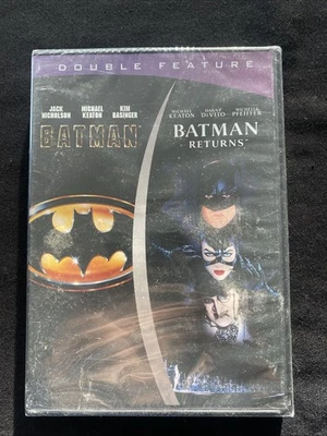 Batman - Batman Returns DVD Double Feature New Sealed Free Shipping Foto 1 de 2