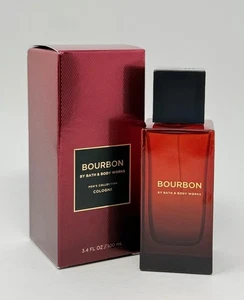 NEW BATH & BODY WORKS BOURBON MEN'S COLLECTION COLOGNE SPRAY MIST 3.4 OZ 100 ML - Picture 1 of 11