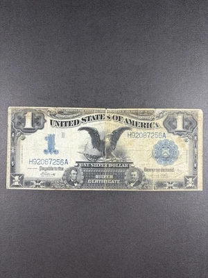 1899 $1 Silver Certificate Black Eagle Large Size Note - Image 1 of 4