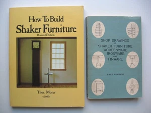 HOW TO BUILD SHAKER FURNITURE / SHOP DRAWINGS WOODENWARE IRONWARE TINWARE - B - Picture 1 of 23