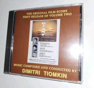 SEALED GIANT MOVIE Soundtrack VOLUME 2 CD DIMITRI TIOMKIN - Picture 1 of 2