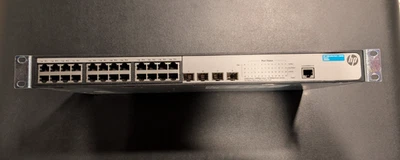 HP HPE OfficeConnect JG925A 1920-24G-POE+ 180W 24-Port Gigabit Managed Switch - Image 1 of 4