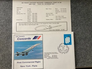 Concorde Air France 23.NOV.1977-New York-Paris.St.23.NOV.1977 Paris (DE GAULLE) - Bild 1 von 4
