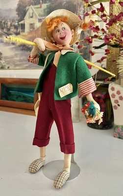 RARE Vintage Fisher Woman Lady Doll Klumpe Roldan MADE IN SPAIN Tags - Image 1 of 4