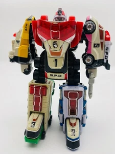 Power Rangers SPD Delta Squad Megazord DX Japan Super Sentai Dekaranger #B345-2 - Picture 1 of 14