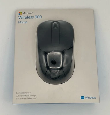 Microsoft Wireless 900 Mouse Black Brand New Sealed - Image 1 of 2
