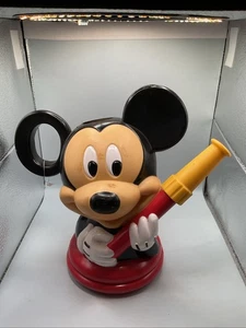 Mickey Mouse Watering Can Plastic Mickey Holding Hose Garden Flower Summer Water - Picture 1 of 3
