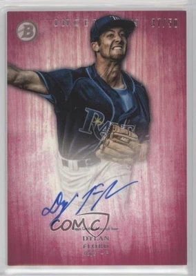 2014 Bowman Inception Prospect Auto Pink /50 Dylan Floro #PA-DF Auto - Image 1 of 2