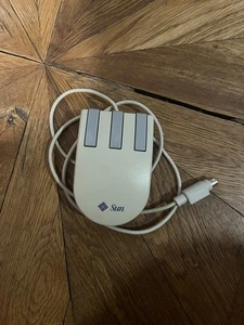 SUN Maus Mouse Compact 1 8-PIN PS/2 PC Computer Rarität 3 Tasten Maus - Bild 1 von 4