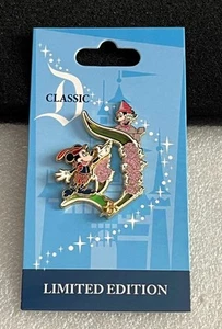 Prendedor Disney DLR Clásico Colección D Brave Little Tailor Mickey Minnie LE 1000 - Imagen 1 de 1