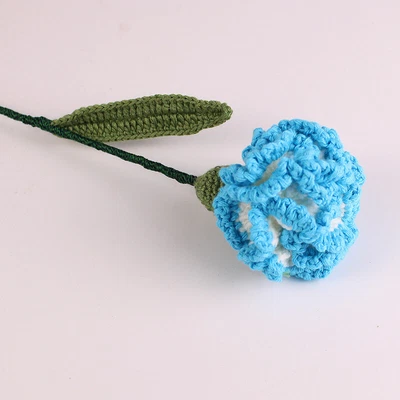 Пучок пряжи ручной работы ткачество гвоздики ткачество цветы для праздничных подарков - Изображение 1 из 4