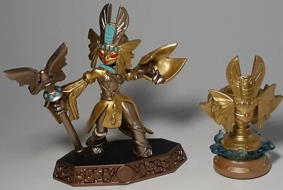 Figuras de trofeo de mar y reina dorada de Skykanders  Foto 1 de 4