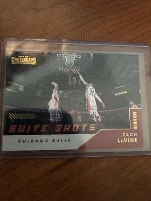 2021-22 Panini Contenders Suite Shots Insert Zach Lavine Chicago Bulls #20 - Image 1 of 2