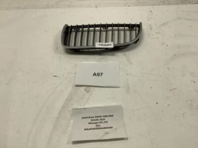 BMW 335XI 2008 conductor delantero izquierdo parachoques superior rejilla montada borde cromado OEM+ Foto 1 de 4