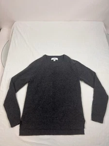 Suéter Hombre Magaschoni 100% Cachemira Suéter Cuello Redondo S Gris Jaspeado - Imagen 1 de 8