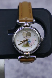 Vtg Valdawn Love One Another Watch Women 0349 Silver Tone New Battery - Picture 1 of 13