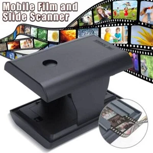 Mobile Films Slide Scanner Negatives into Digital Photos 35/135mm Slides Convert - Picture 1 of 12