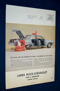 1964 Chevy Impala Original Dealer Advertisement Print Vintage Ad 64 - Picture 1 of 1