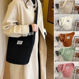 Casual Bucket Bags Large Capacity Shoulder Bag Gift Shopping Handbag - Picture 1 of 18