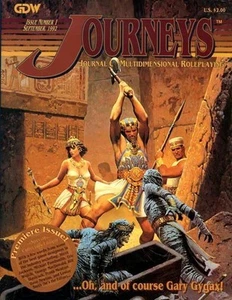 JOURNEYS ISSUE #1 GDW Multidimensional Fantasy Roleplaying Game Gygax Journal - Picture 1 of 1