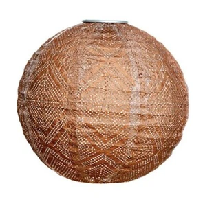 Soji Stella Market - 12" Handmade LED Outdoor Solar Lantern - Copper - Picture 1 of 8