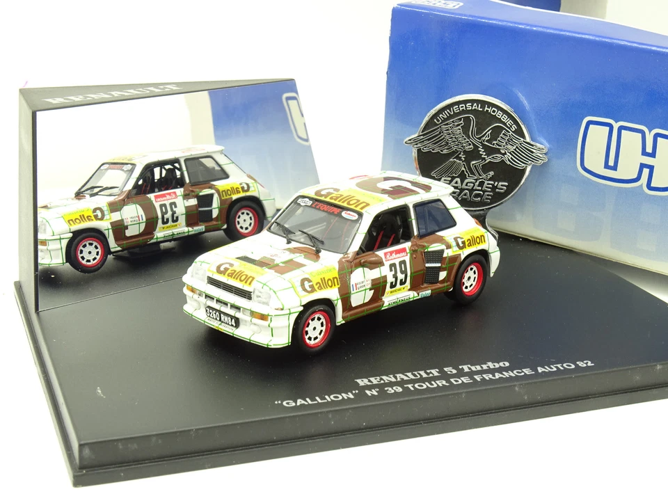 Universal Hobbies 1/43 - Renault 5 Turbo Gallion N°82 Tour De France Auto 1982 - Immagine 1 di 1
