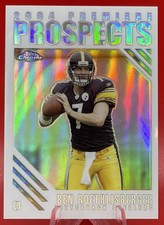 Ben Roethlisberger 2004 Topps CHROME Prospects REFRACTOR ROOKIE #57/100 SP - PIT