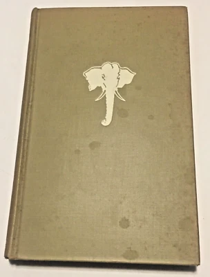 1933 ELEPHANT by David Enderby Blunt 1st American ed Africa Wildlife photography - Image 1 of 4