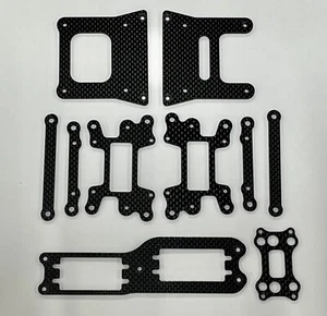 KIT DE FIBRA DE CARBONO BOCHORNOSO XTREME RACING TEAM LOSI (SERVO ÚNICO) 28 21 NITRO TRUGGY - Imagen 1 de 1