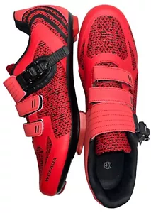 WOFADA US 13 EUR 46 RED WFDA7 WFD-A7 UNISEX PELATON CYCLIING SHOES PREO PRIORITY - Picture 1 of 8