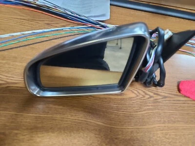 Espejo retrovisor puerta izquierda audi s4 memoria eléctrica acabado aluminio 2004 2005 Foto 1 de 3