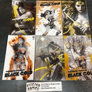 Wonder Woman Black and Gold 1-6 Complete Set DC Comics 2022 - Picture 1 of 1