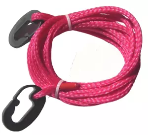 CANAM CAN AM MAVERICK X3 POLARIS RZR TOW ROPE WITH EASY TO USE HOOK CLIPS - Foto 1 di 1