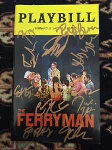 The Ferryman Cast Signed Playbill - Picture 1 of 5