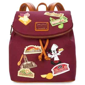 Loungefly Disney California Adventure Food & Wine Festival Backpack RARE GIFT - Picture 1 of 13