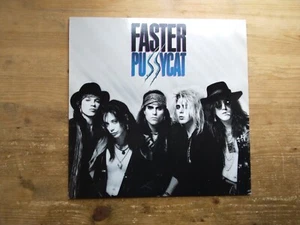Faster Pussycat Self Titled Very Good+ Vinyl LP Record Album 960730 - Imagen 1 de 4